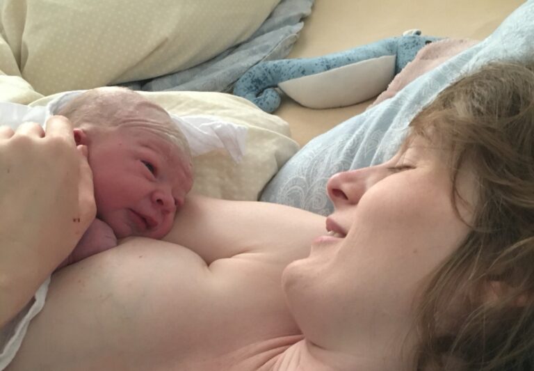 Erstgeburt mit Doula